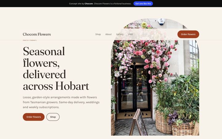 Chocom Flowers, Florist